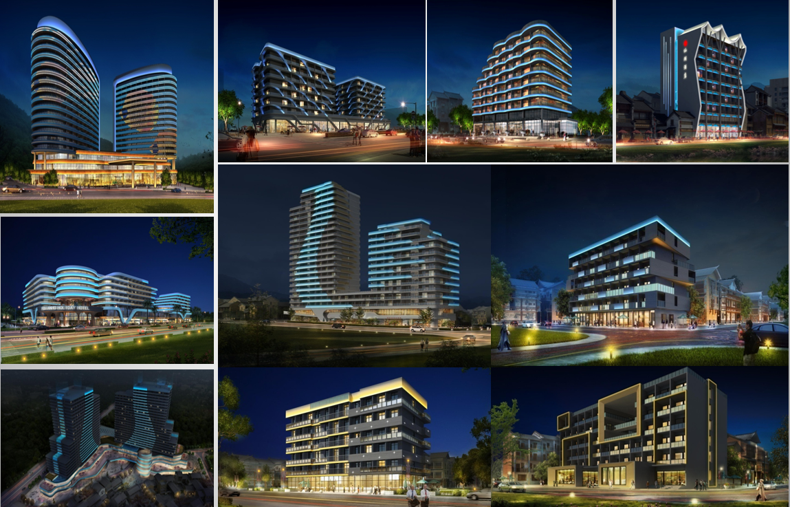 广龙小镇酒店群